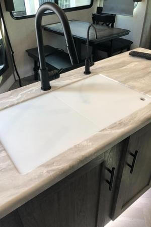 Kitchen Sink Cover Hack to Increase Your Counter Space 